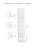 Method and device for contactless sensing rotation and angular position     using orientation tracking diagram and image