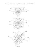 Method and device for contactless sensing rotation and angular position     using orientation tracking diagram and image