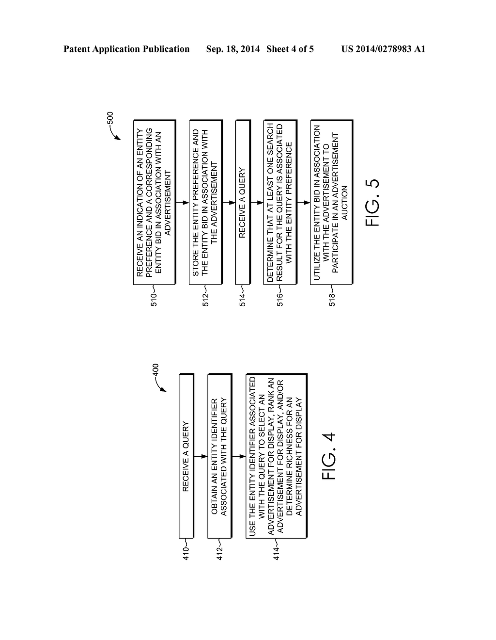 USING ENTITY REPOSITORY TO ENHANCE ADVERTISEMENT DISPLAY - diagram, schematic, and image 05