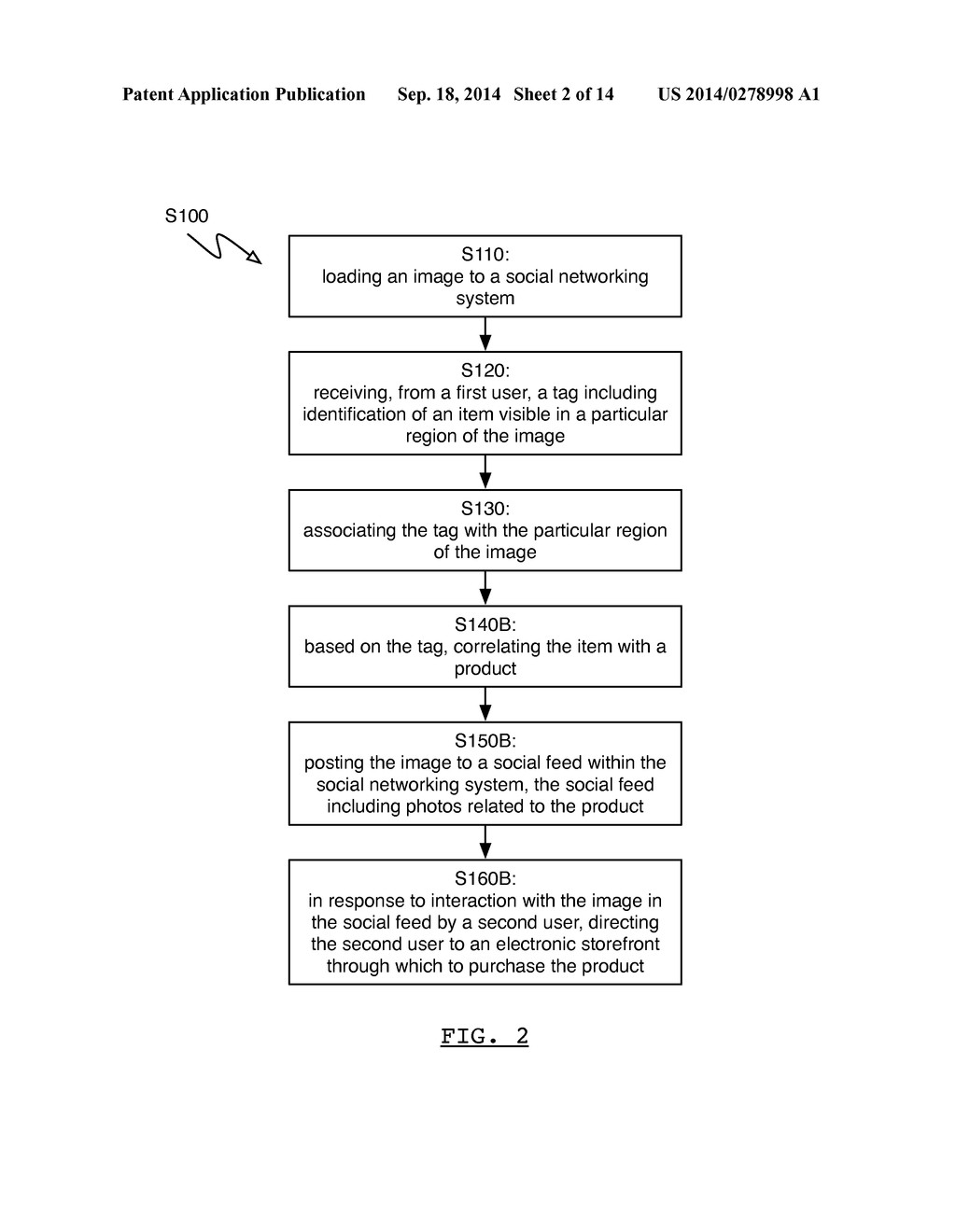 METHOD FOR DISPLAYING A PRODUCT-RELATED IMAGE TO A USER WHILE SHOPPING - diagram, schematic, and image 03