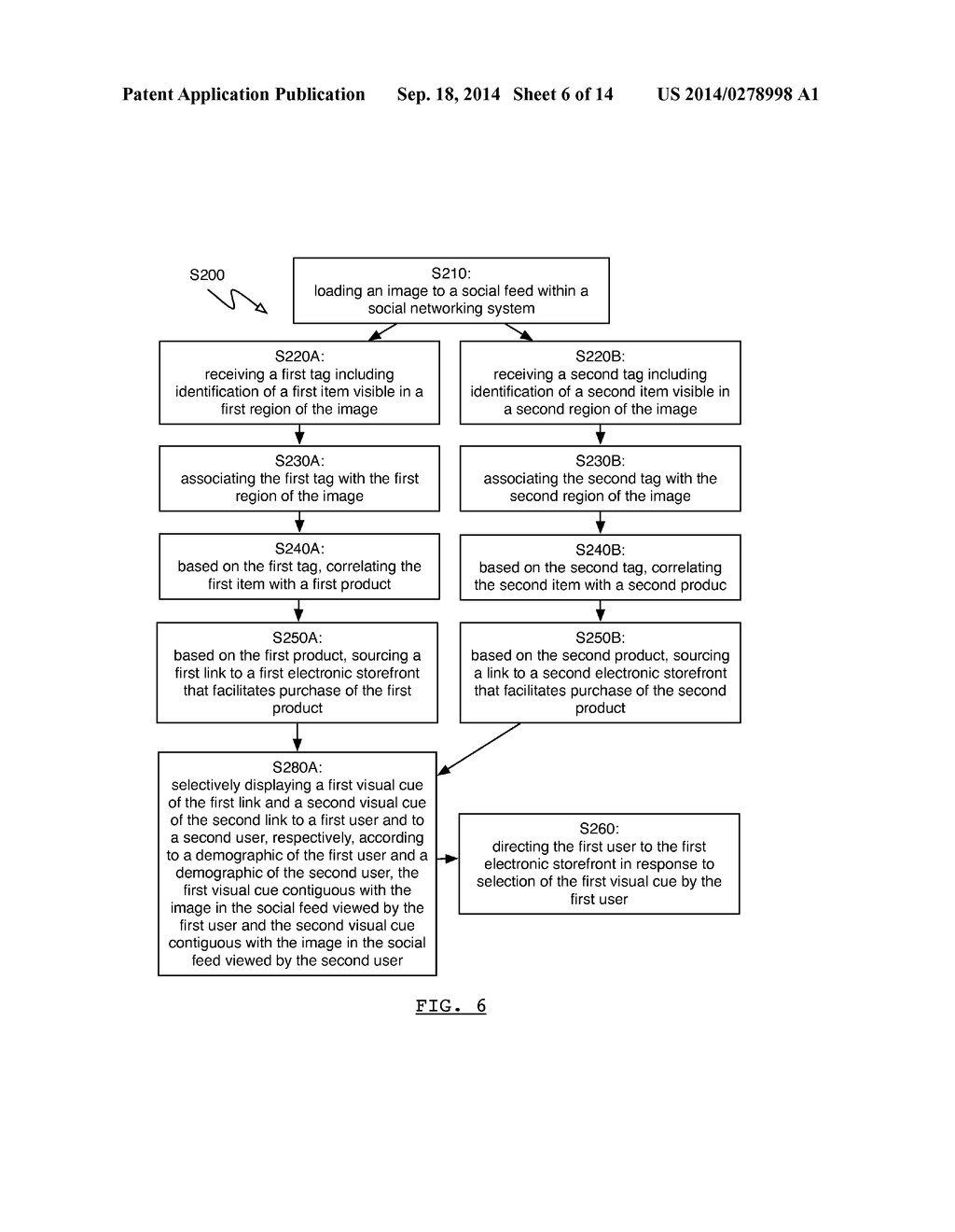 METHOD FOR DISPLAYING A PRODUCT-RELATED IMAGE TO A USER WHILE SHOPPING - diagram, schematic, and image 07