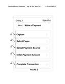 MOBILE PAYMENT VIA TRANSFER NETWORK diagram and image