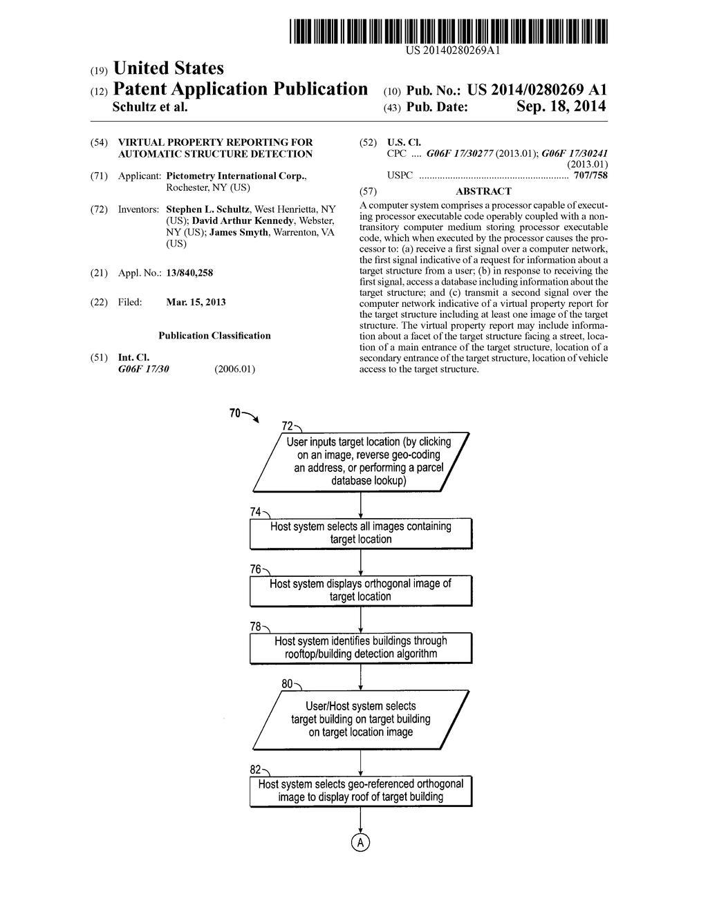 Virtual property reporting for automatic structure detection - diagram, schematic, and image 01