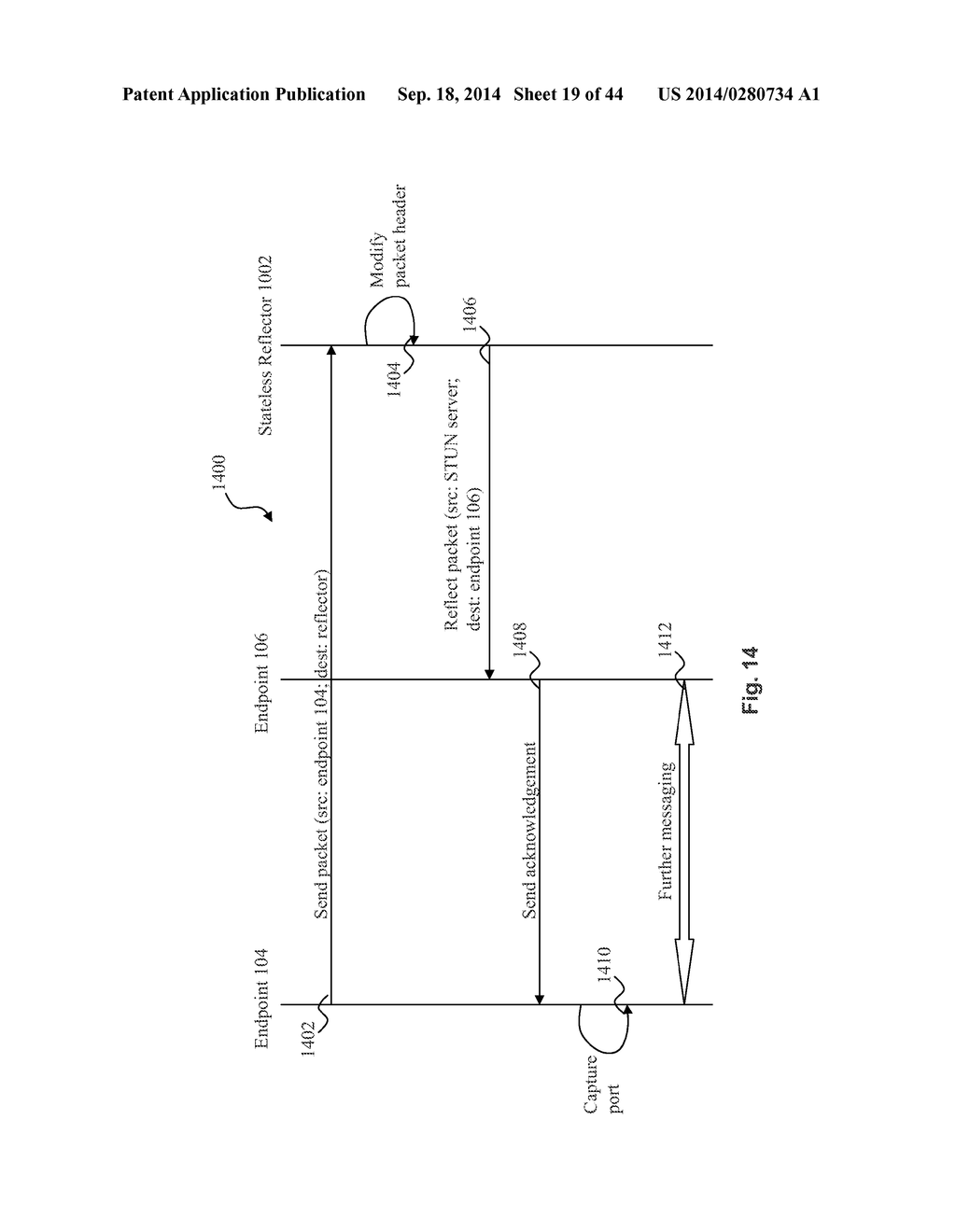 SYSTEM AND METHOD FOR A REVERSE INVITATION IN A HYBRID PEER-TO-PEER     ENVIRONMENT - diagram, schematic, and image 20