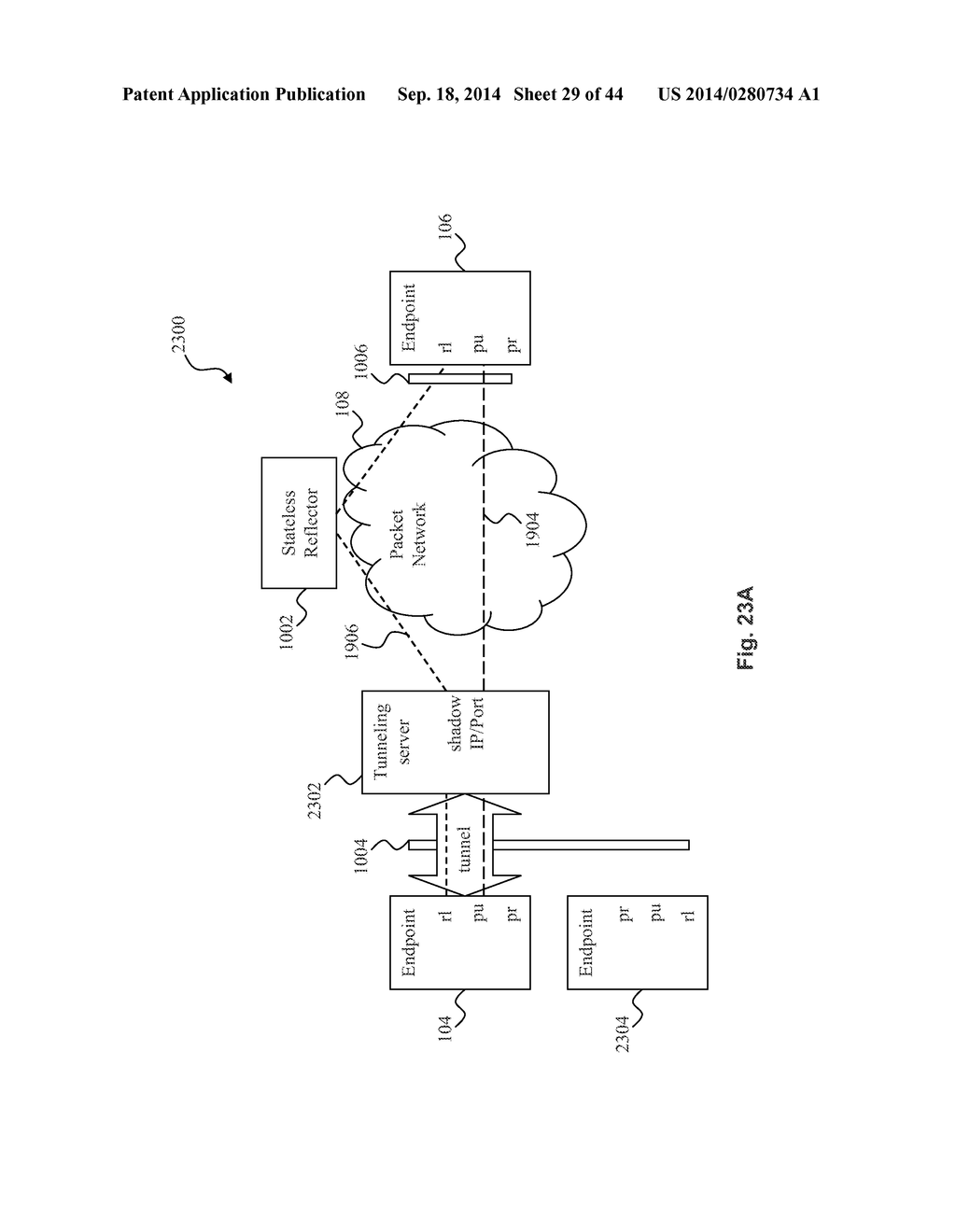 SYSTEM AND METHOD FOR A REVERSE INVITATION IN A HYBRID PEER-TO-PEER     ENVIRONMENT - diagram, schematic, and image 30