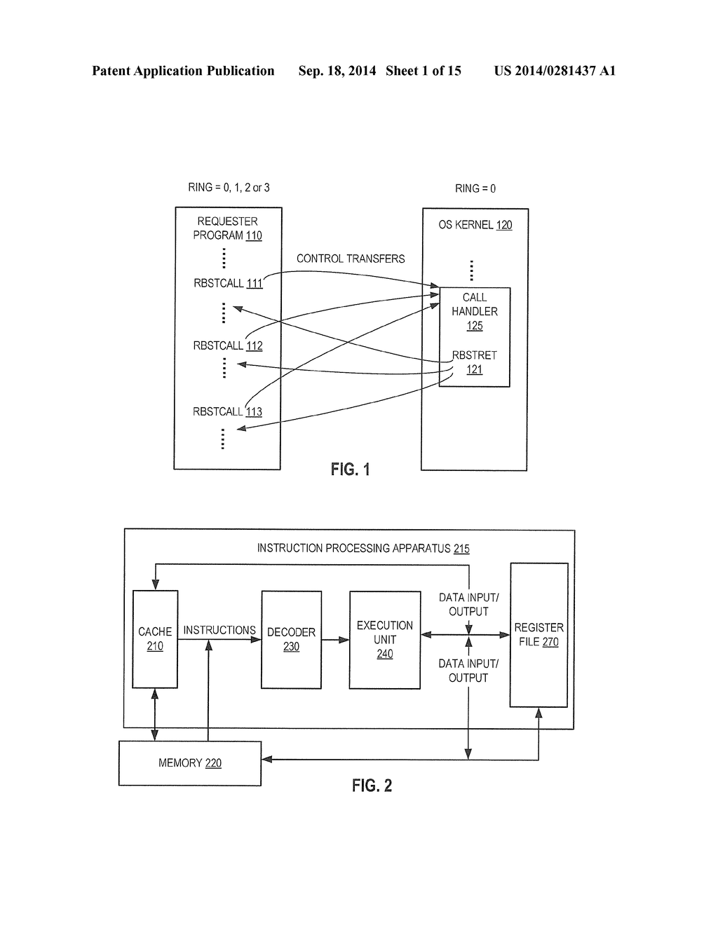 Robust and High Performance Instructions for System Call - diagram, schematic, and image 02