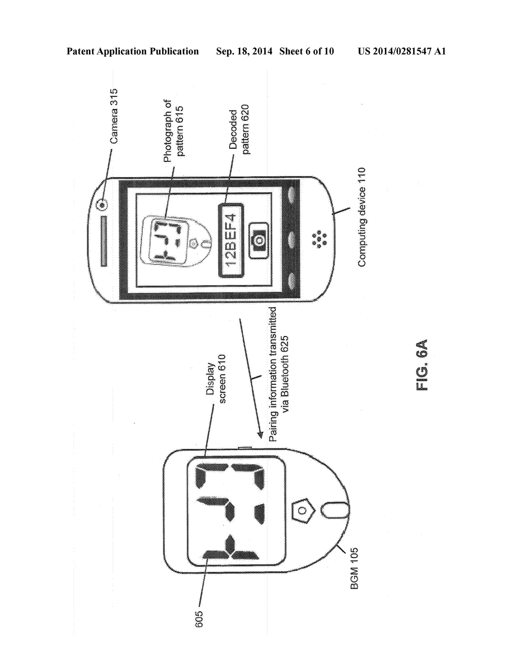 Wireless Pairing of Personal Health Device with a Computing Device - diagram, schematic, and image 07