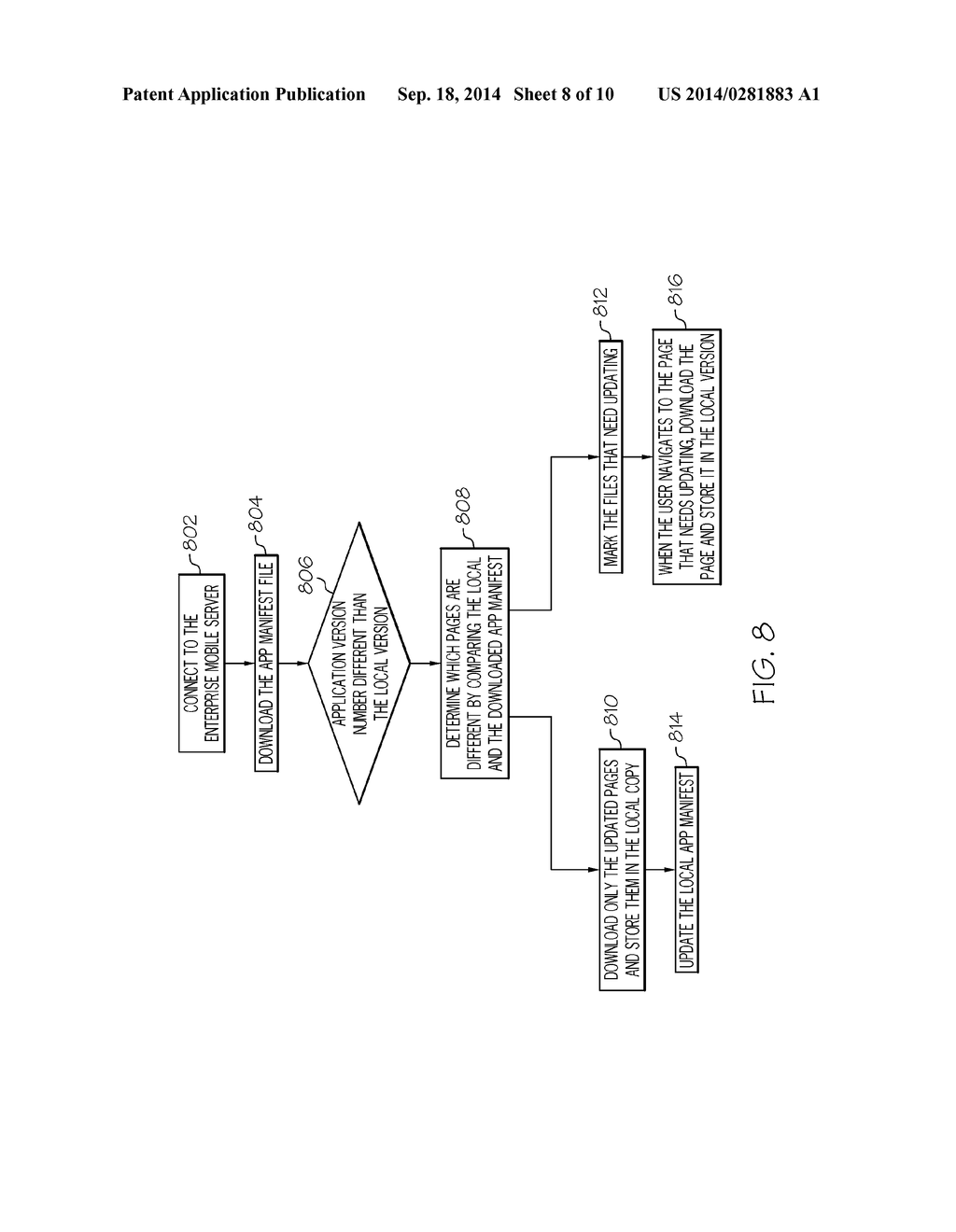 MOBILE ENABLEMENT OF EXISTING WEB SITES - diagram, schematic, and image 09