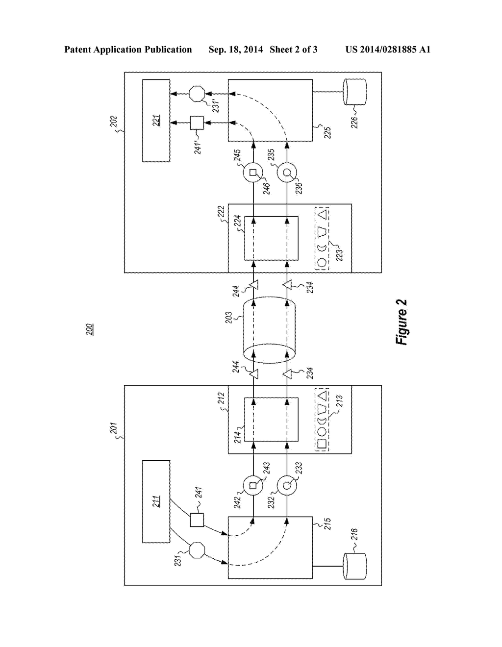 INTER-FRAME COMMUNICATION OF OBJECTS - diagram, schematic, and image 03