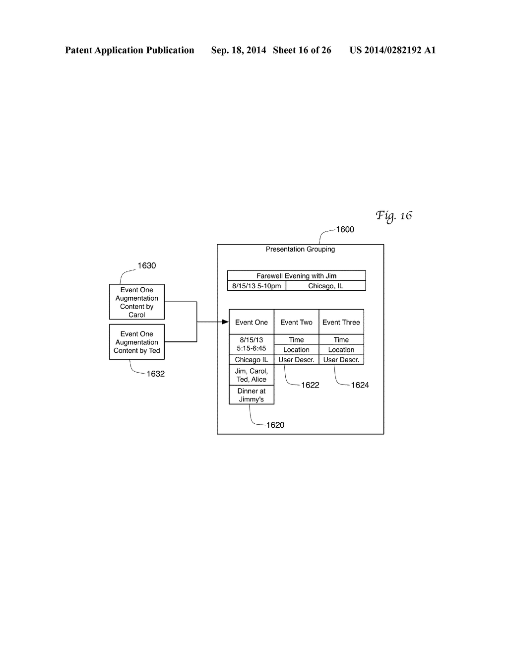 GROUP MEMBERSHIP CONTENT PRESENTATION AND AUGMENTATION SYSTEM AND METHOD - diagram, schematic, and image 17