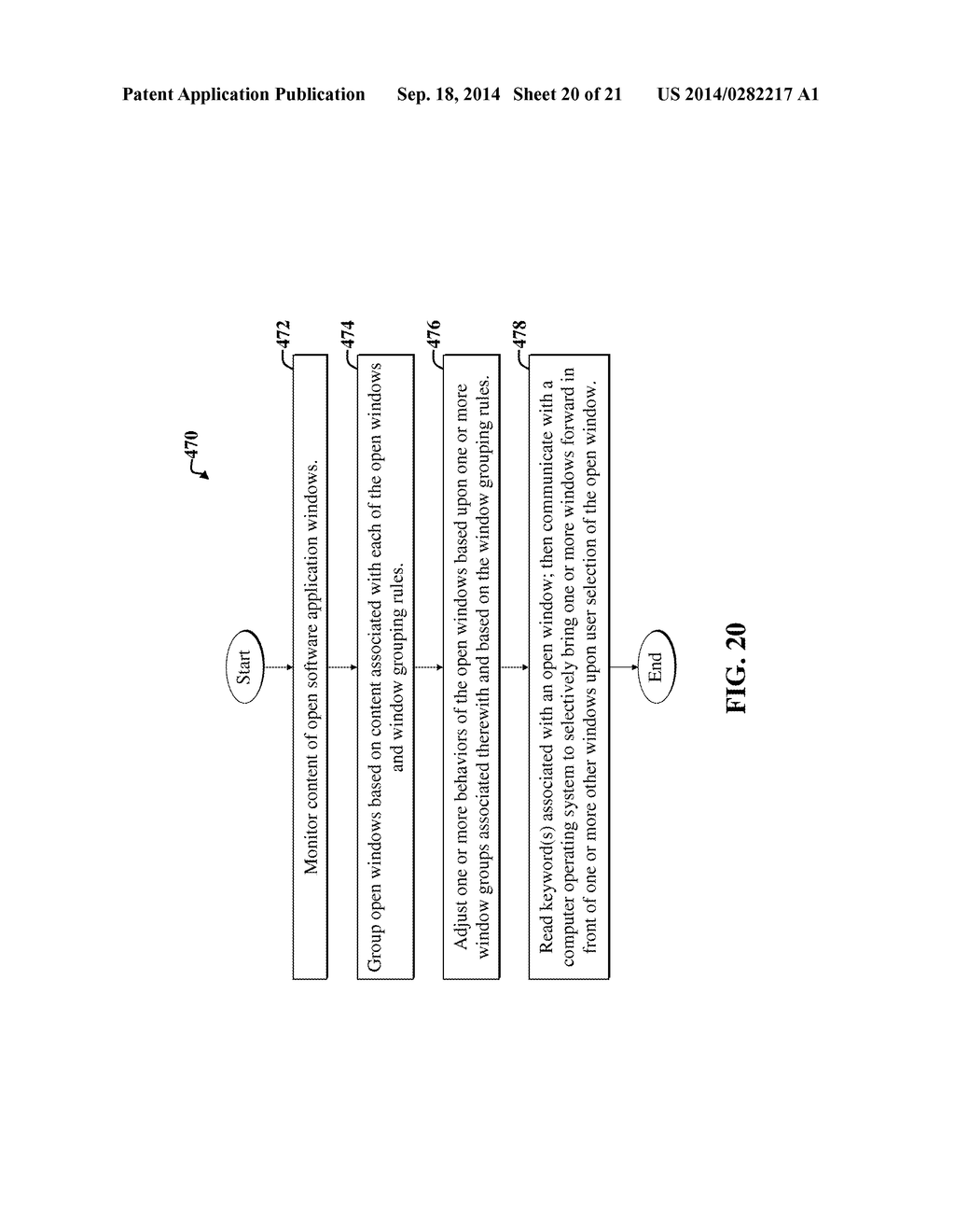 WINDOW GROUPING AND MANAGEMENT ACROSS APPLICATIONS AND DEVICES - diagram, schematic, and image 21