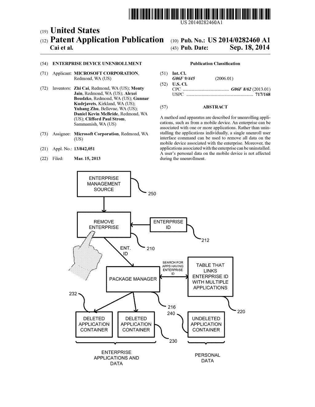 ENTERPRISE DEVICE UNENROLLMENT - diagram, schematic, and image 01