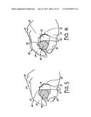 BATTING PAD FOR ADJUSTING LOCATION OF BAT IN BATTER S HAND diagram and image