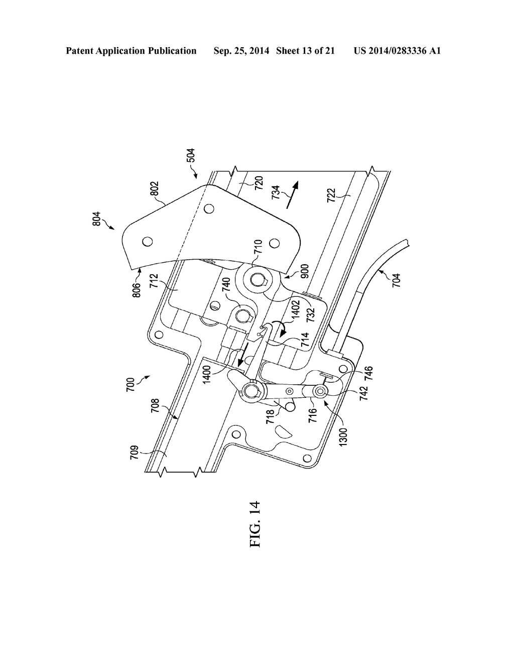 MOVEMENT ASSISTANCE SYSTEM FOR A STORAGE BIN - diagram, schematic, and image 14