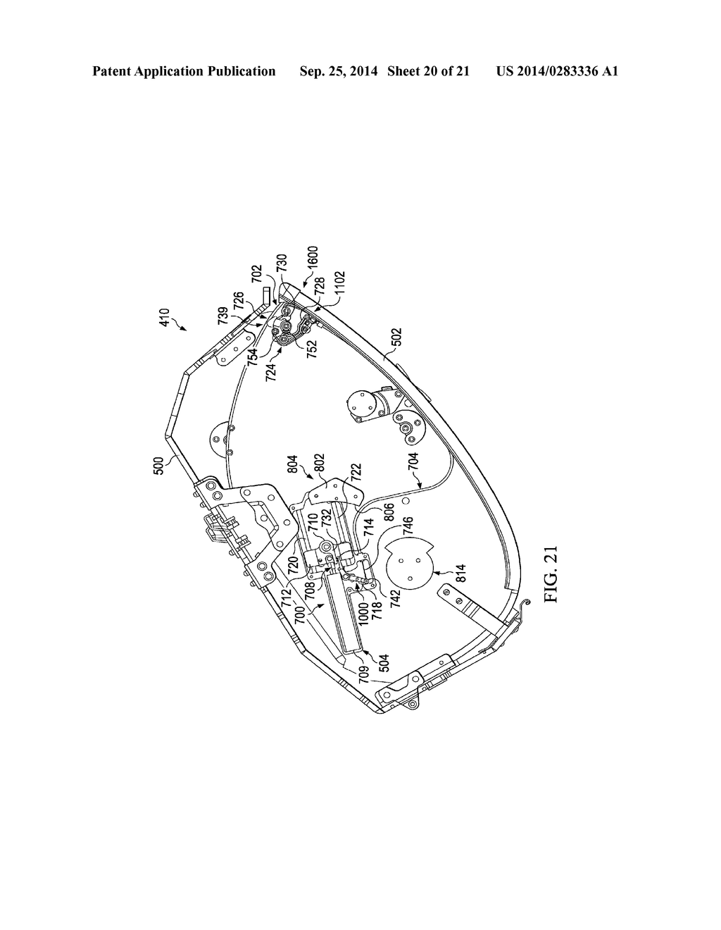 MOVEMENT ASSISTANCE SYSTEM FOR A STORAGE BIN - diagram, schematic, and image 21