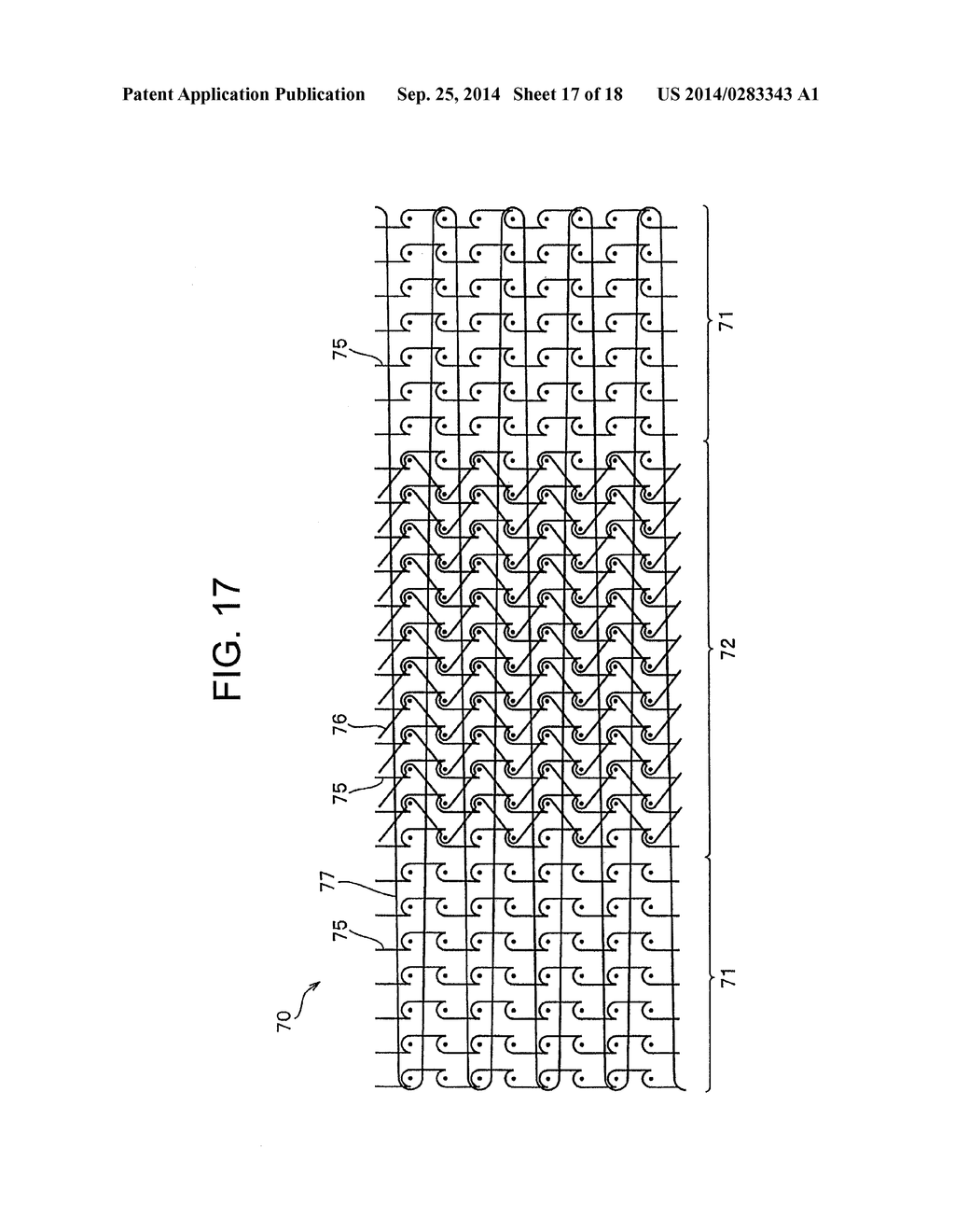 Knitted Surface Fastener - diagram, schematic, and image 18