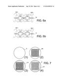 SUPPORT FOR CAPILLARY SELF-ASSEMBLY WITH HORIZONTAL STABILISATION,     FABRICATION METHOD AND USE diagram and image