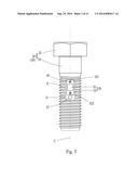 THREADED MEMBER CAPABLE OF DETECTING TENSION diagram and image