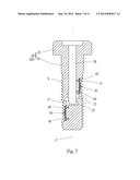 THREADED MEMBER CAPABLE OF DETECTING TENSION diagram and image