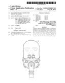 MASK FOR DELIVERY OF RESPIRATORY THERAPY TO A PATIENT diagram and image