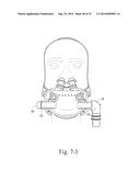 MASK FOR DELIVERY OF RESPIRATORY THERAPY TO A PATIENT diagram and image