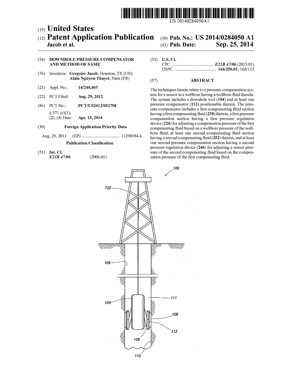 Downhole Pressure Compensator and Method of Same - diagram, schematic, and image 01