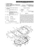 VEHICLE MOUNTING STRUCTURE FOR BATTERIES diagram and image