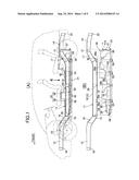 VEHICLE MOUNTING STRUCTURE FOR BATTERIES diagram and image