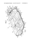 VEHICLE MOUNTING STRUCTURE FOR BATTERIES diagram and image