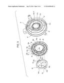 LUBRICATION STRUCTURE OF DRIVING FORCE TRANSMISSION APPARATUS diagram and image