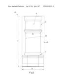 INJECTION MOLDING NOZZLE WITH TWO-PART MATERIAL PIPE diagram and image