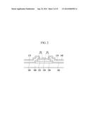 THIN FILM TRANSISTOR AND ORGANIC LIGHT EMITTING DIODE DISPLAY INCLUDING     THE SAME diagram and image