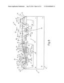 OPTOELECTRONIC INTEGRATED DEVICE INCLUDING A PHOTODETECTOR AND A MOSFET     TRANSISTOR, AND MANUFACTURING PROCESS THEREOF diagram and image