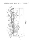 OPTOELECTRONIC INTEGRATED DEVICE INCLUDING A PHOTODETECTOR AND A MOSFET     TRANSISTOR, AND MANUFACTURING PROCESS THEREOF diagram and image