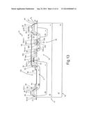 OPTOELECTRONIC INTEGRATED DEVICE INCLUDING A PHOTODETECTOR AND A MOSFET     TRANSISTOR, AND MANUFACTURING PROCESS THEREOF diagram and image