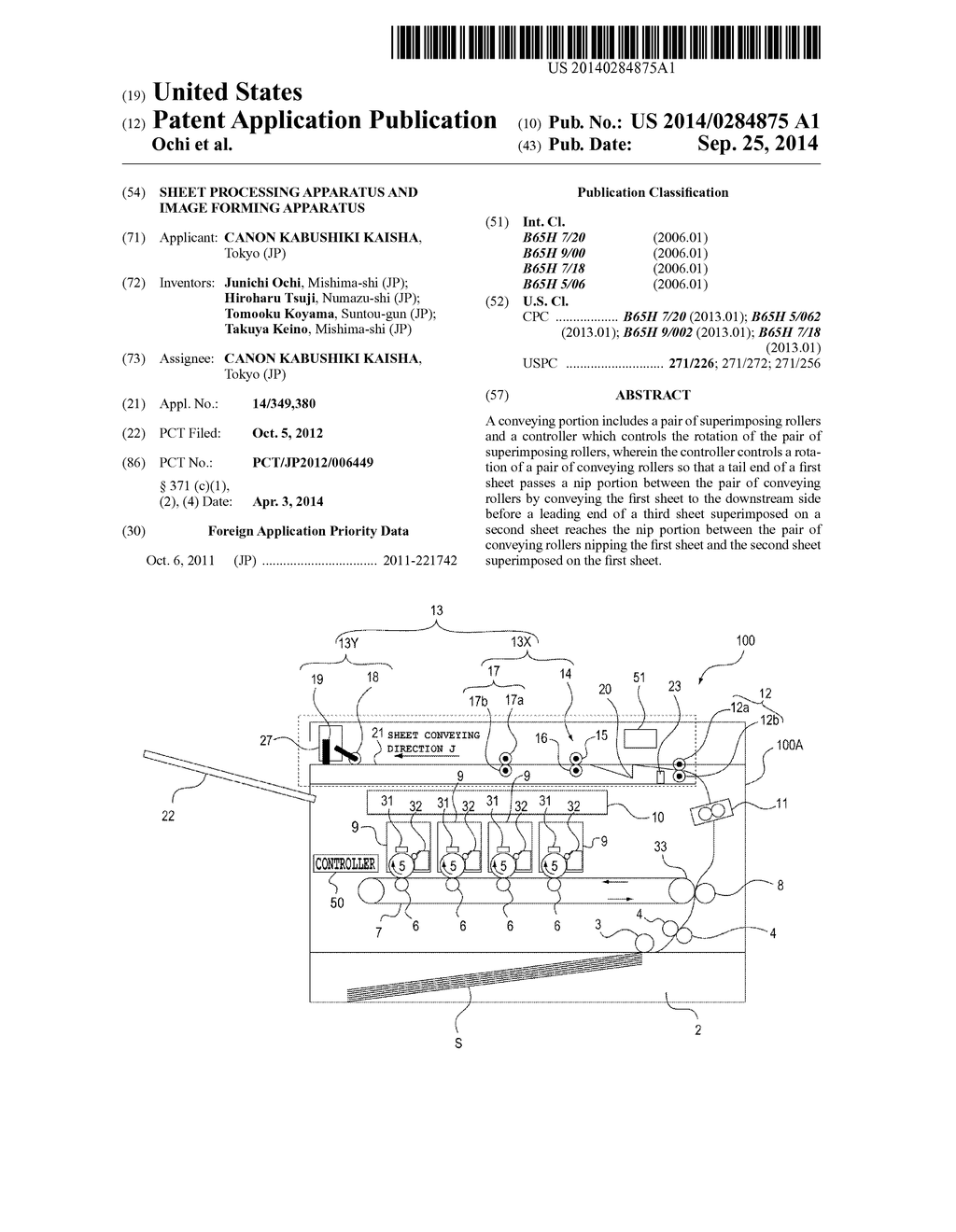 SHEET PROCESSING APPARATUS AND IMAGE FORMING APPARATUS - diagram, schematic, and image 01