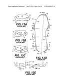 FOOTWEAR SOLES WITH ONE OR MORE CHAMBERS, COMPARTMENTS, BLADDERS OR     INTERNAL SIPES CONTROLLED BY A SMARTPHONE diagram and image