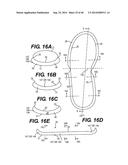 FOOTWEAR SOLES WITH ONE OR MORE CHAMBERS, COMPARTMENTS, BLADDERS OR     INTERNAL SIPES CONTROLLED BY A SMARTPHONE diagram and image