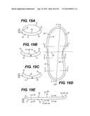 FOOTWEAR SOLES WITH ONE OR MORE CHAMBERS, COMPARTMENTS, BLADDERS OR     INTERNAL SIPES CONTROLLED BY A SMARTPHONE diagram and image