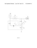 INDICATING CIRCUIT AND ELECTRONIC DEVICE USING THE SAME diagram and image