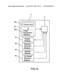 METHOD FOR DISPLAYING THE VEHICLE SAFETY DISTANCE diagram and image