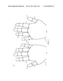 METHOD AND SYSTEM FOR FINGERLINE (PHALANGE) MAPPING TO AN INPUT DEVICE OF     A COMPUTING DEVICE diagram and image