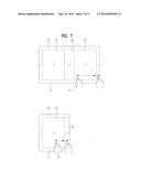 FOLDABLE DISPLAY DEVICE PROVIDING ADAPTIVE TOUCH SENSITIVE AREA AND METHOD     FOR CONTROLLING THE SAME diagram and image