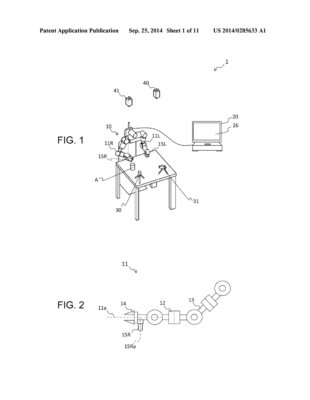 ROBOTIC SYSTEM AND IMAGE DISPLAY DEVICE - diagram, schematic, and image 02