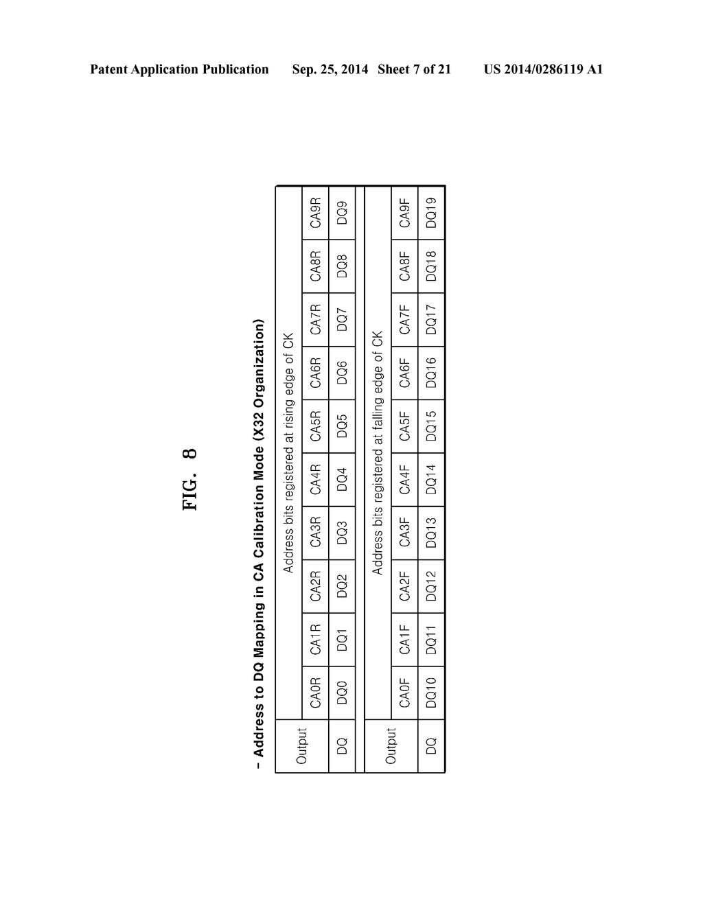 MEMORY DEVICES, SYSTEMS AND METHODS EMPLOYING COMMAND/ADDRESS CALIBRATION - diagram, schematic, and image 08