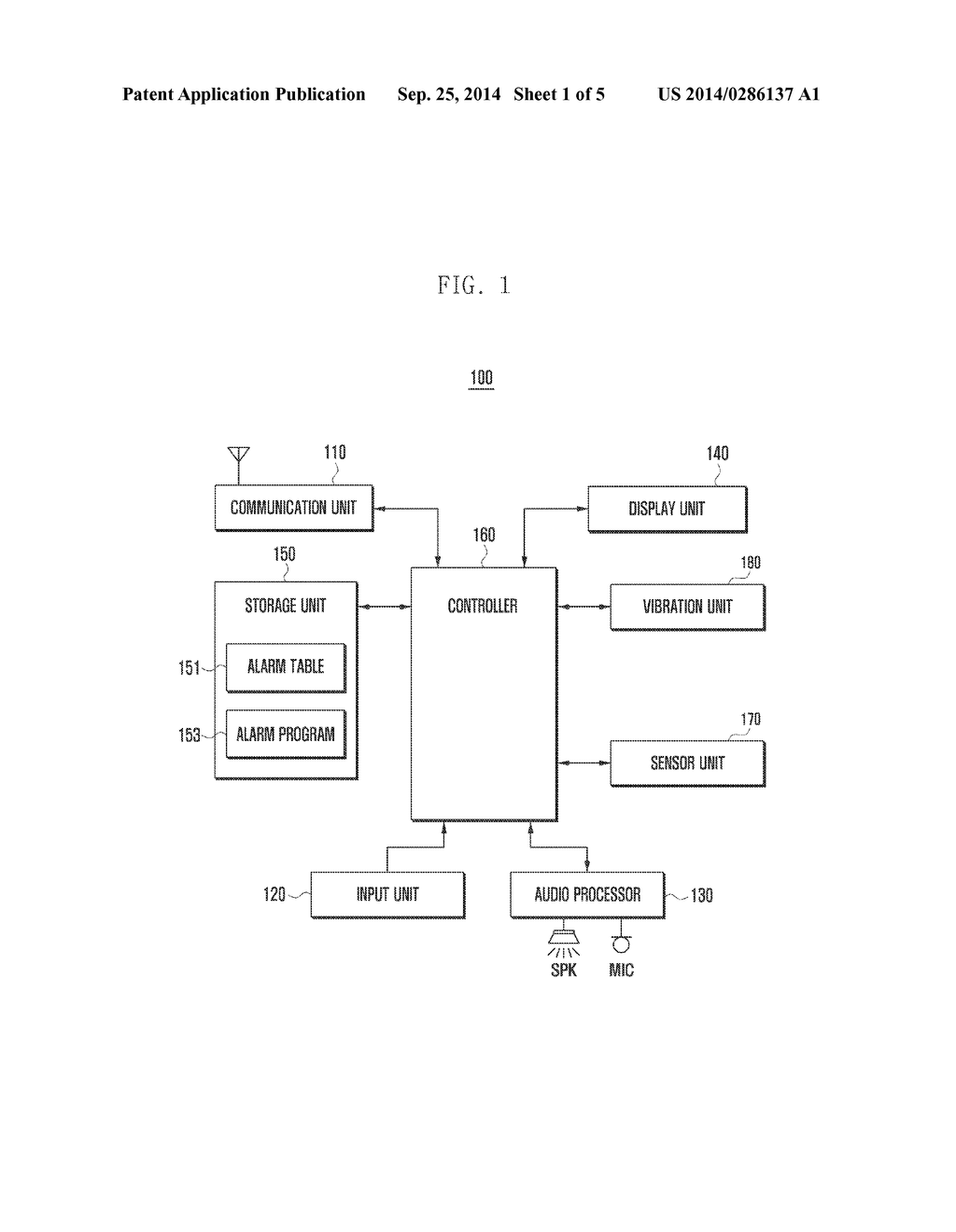 METHOD OF CONTROLLING ALARM FUNCTION AND ELECTRONIC DEVICE SUPPORTING THE     SAME - diagram, schematic, and image 02