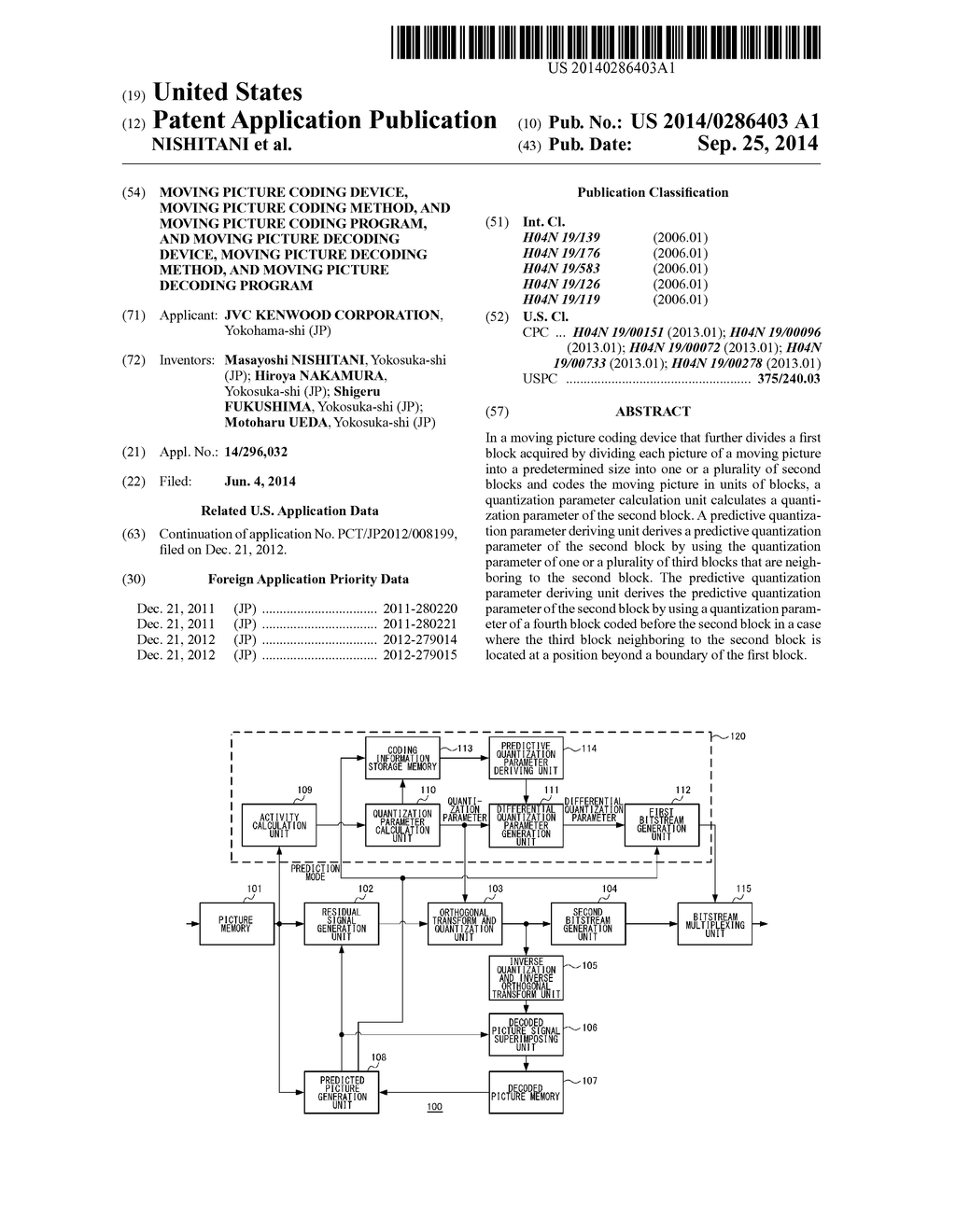 MOVING PICTURE CODING DEVICE, MOVING PICTURE CODING METHOD, AND MOVING     PICTURE CODING PROGRAM, AND MOVING PICTURE DECODING DEVICE, MOVING     PICTURE DECODING METHOD, AND MOVING PICTURE DECODING PROGRAM - diagram, schematic, and image 01