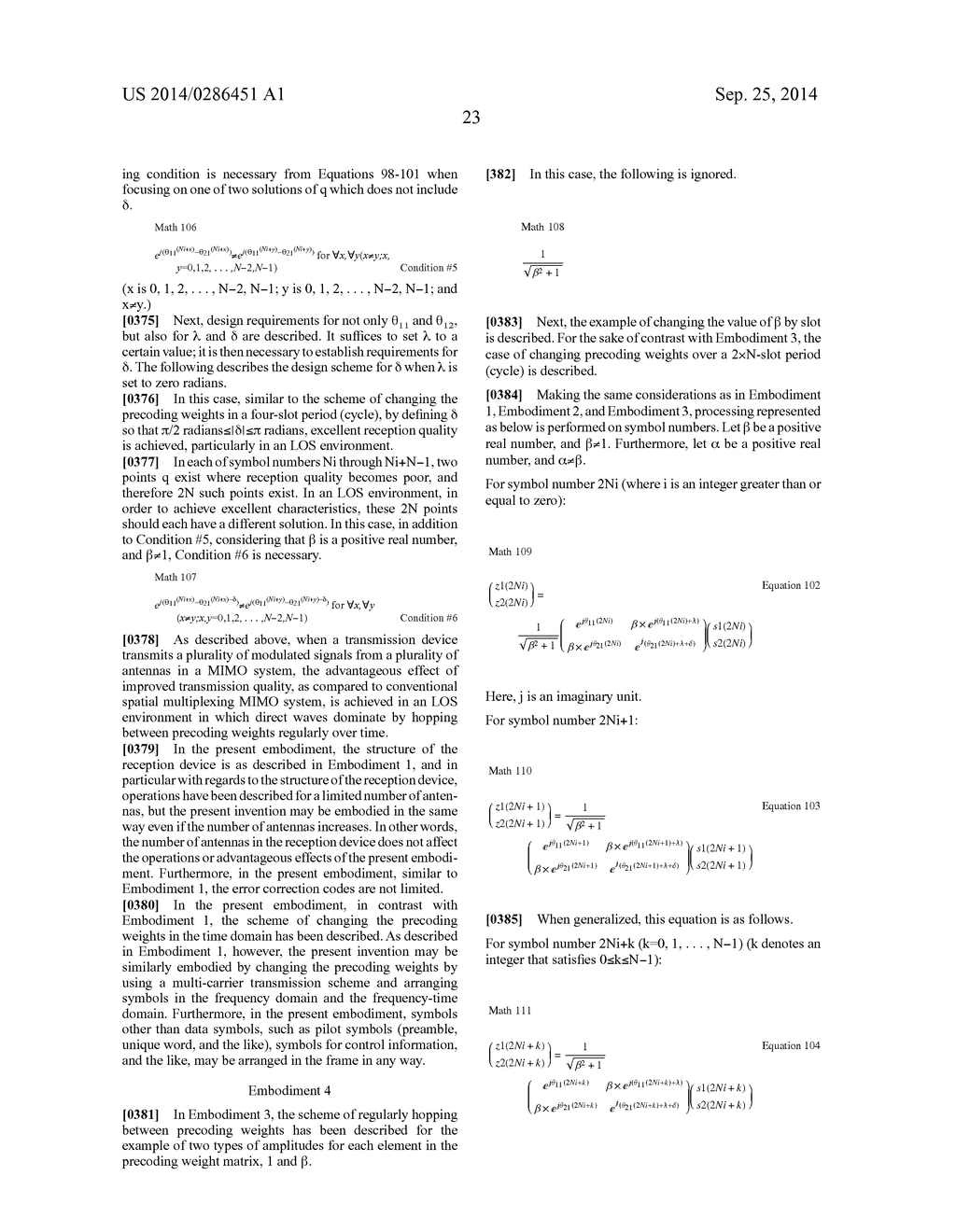 PRECODING METHOD, TRANSMITTING DEVICE, AND RECEIVING DEVICE - diagram, schematic, and image 156