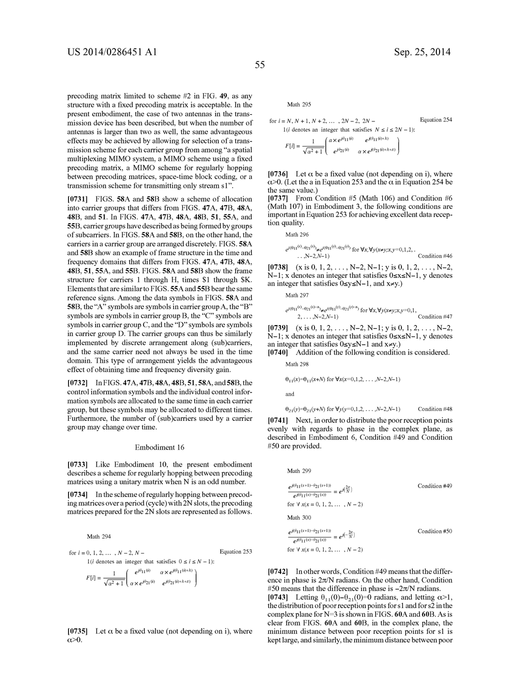 PRECODING METHOD, TRANSMITTING DEVICE, AND RECEIVING DEVICE - diagram, schematic, and image 188