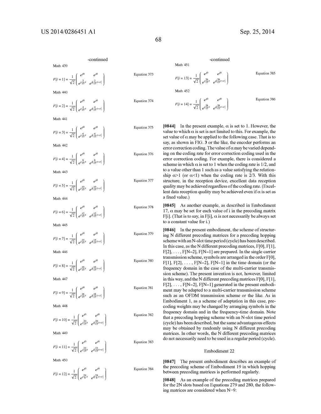 PRECODING METHOD, TRANSMITTING DEVICE, AND RECEIVING DEVICE - diagram, schematic, and image 201